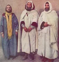 burnous, morocco 1935. 